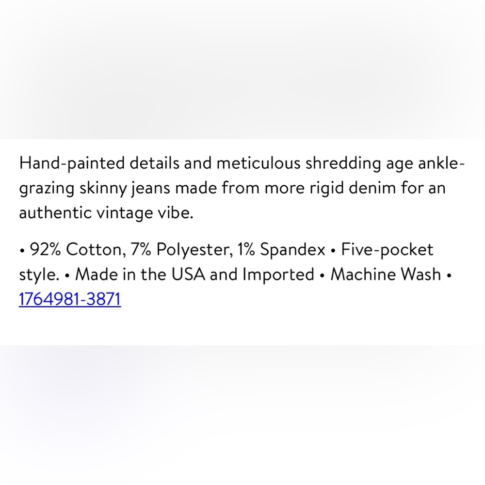 PAIGE Hoxton Ankle - Pryor Destructed - Picture 6 of 6